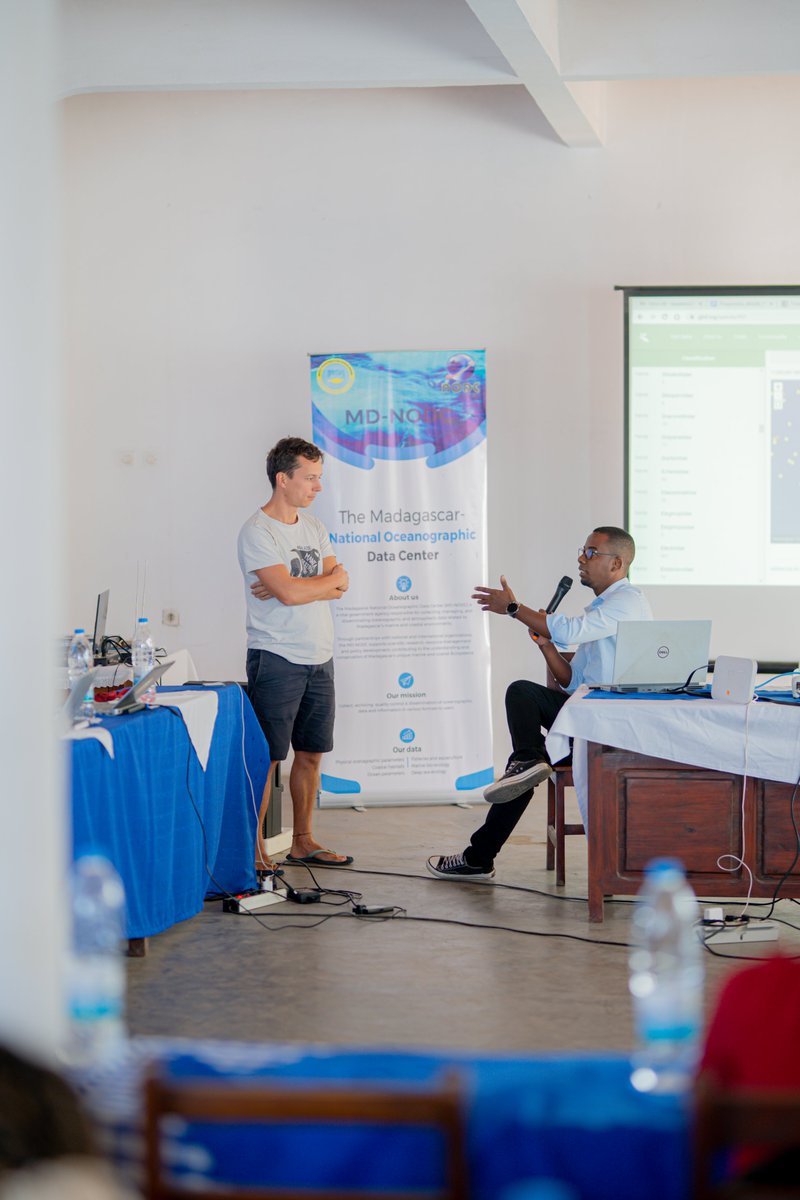mdnodc_ihsm's tweet photo. Enriching workshop on underwater/aerial image processing with AI and photogrammetry held from Apr 24-28. Strengthened ties &amp; laid groundwork for future collaborations. Many thanks to the @GMESAfrica and G2OI INTERREG for funding, and https://t.co/mjYGsb369E for hosting. https://t.co/LDiAZ5LNMb