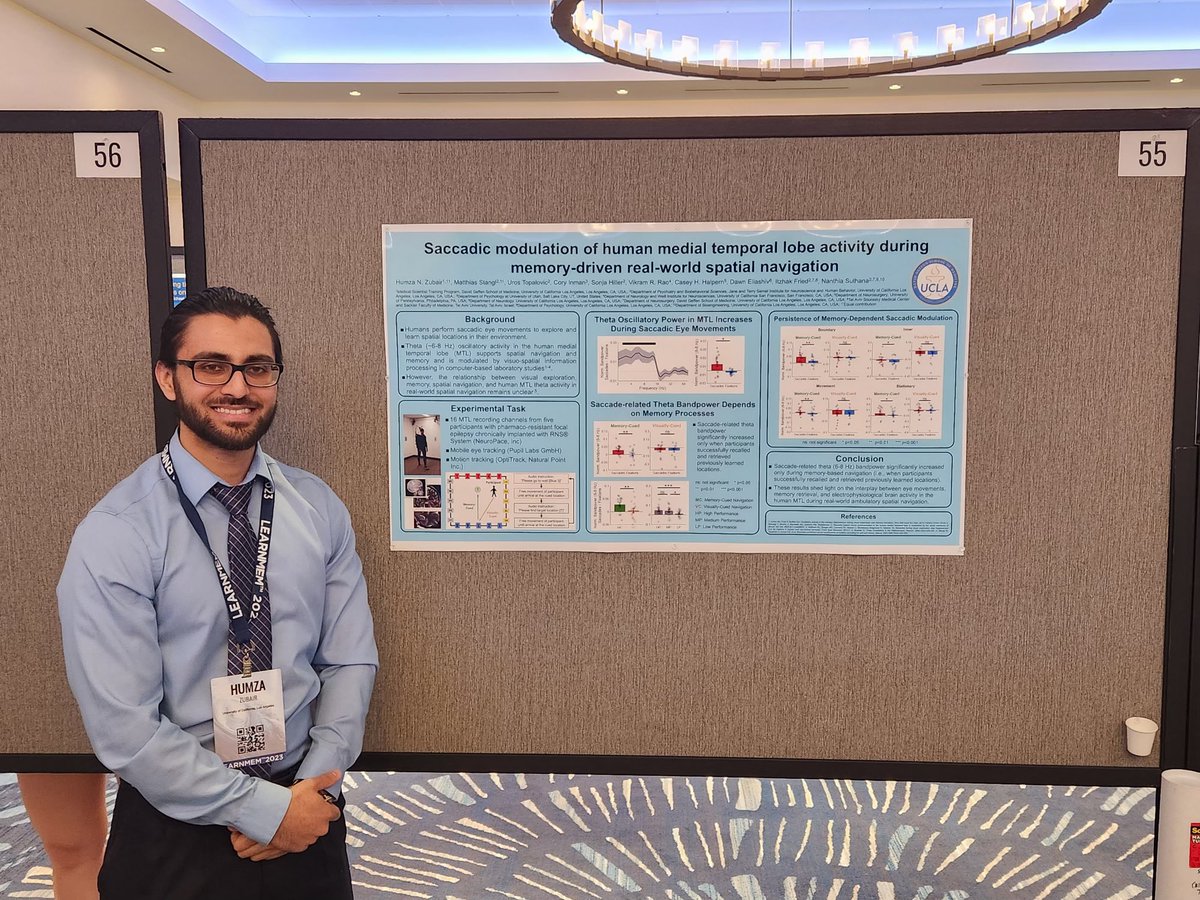 humza_n_zubair's tweet image. I’ll be presenting my work on eye movements and memory processing with the @SuthanaLab from 1-3PM @LEARNMEM. Stop by if you’re at the conference!