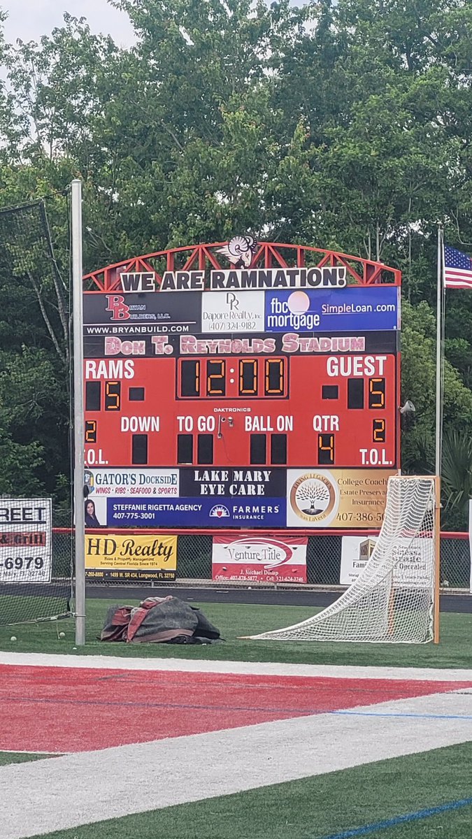 Logan_The_Coach's tweet photo. 5 Ponte Vedra
5 Lake Mary
End of the 3rd

Weather update. Skies are getting darker and winds are picking up. 4th qtr starting soon. 

FHSAA Class 2A 
Boys Lacrosse Regional Final

@osvarsity @VarsityBuddy @LMHSRams @LakeMaryLX @PVSharksLax1  @PVSHARKSsports @FloridaLX @FHSAA https://t.co/Z8rL0OZILK