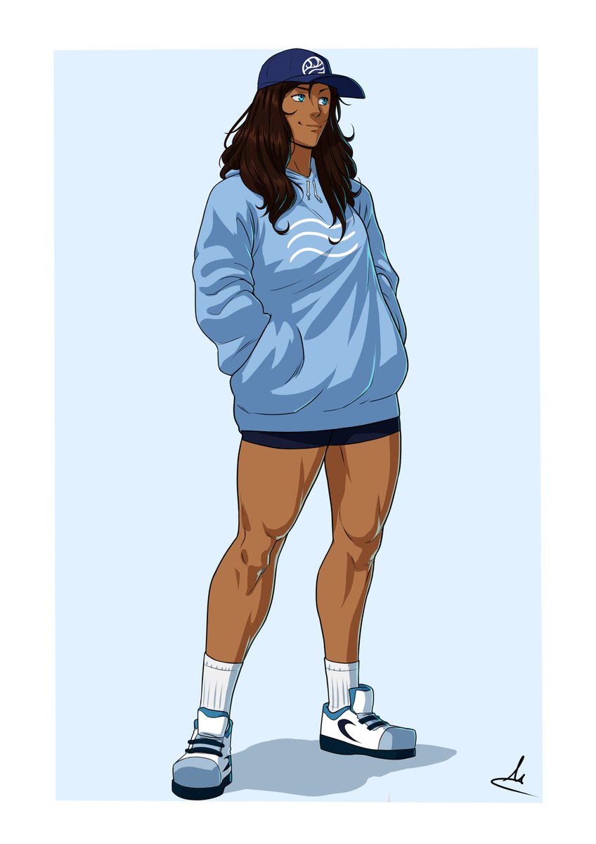 mastrocecchi's tweet photo. New commission with new modern outfits https://t.co/C2EcXepowe