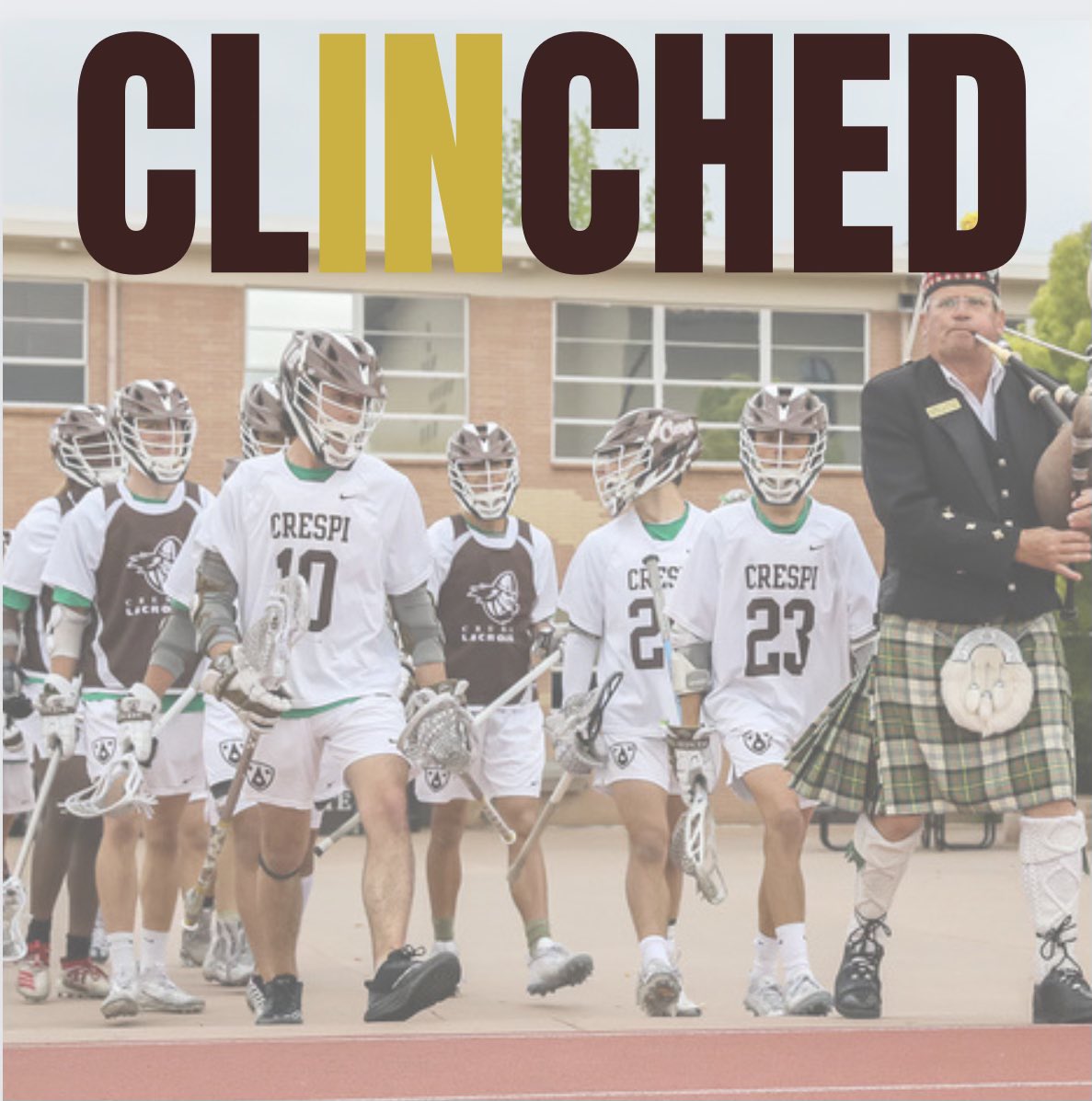 CrespiAthletics's tweet photo. Lacrosse Playoffs:
Celts will travel to Palos Verdes on Thursday, May 4 for their opening game of the CIF-SS Division 1 Playoffs!

We will pass on game details as they become available.

Celt Pride!!! https://t.co/qQRQF38dkN
