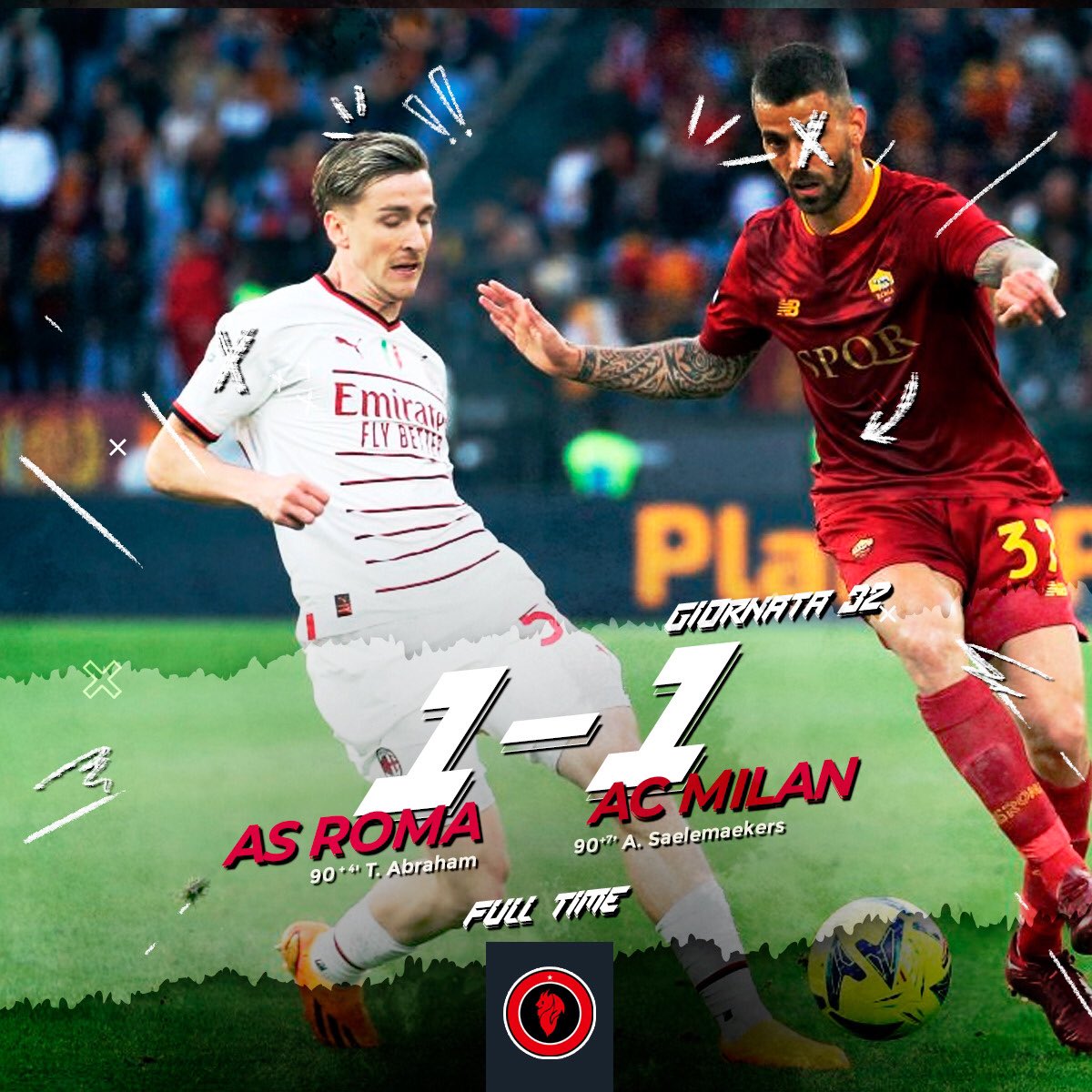 MilanistiOrId's tweet photo. MENIT AKHIR YANG SUSAH DITEBAK! 1 POIN HASIL AKHIRNYA. 

GIMANA GAES TANGGAPANNYA?

#kitamilanisti🇮🇩 #MilanistiIndonesia #acmilan https://t.co/NOki9SKejf