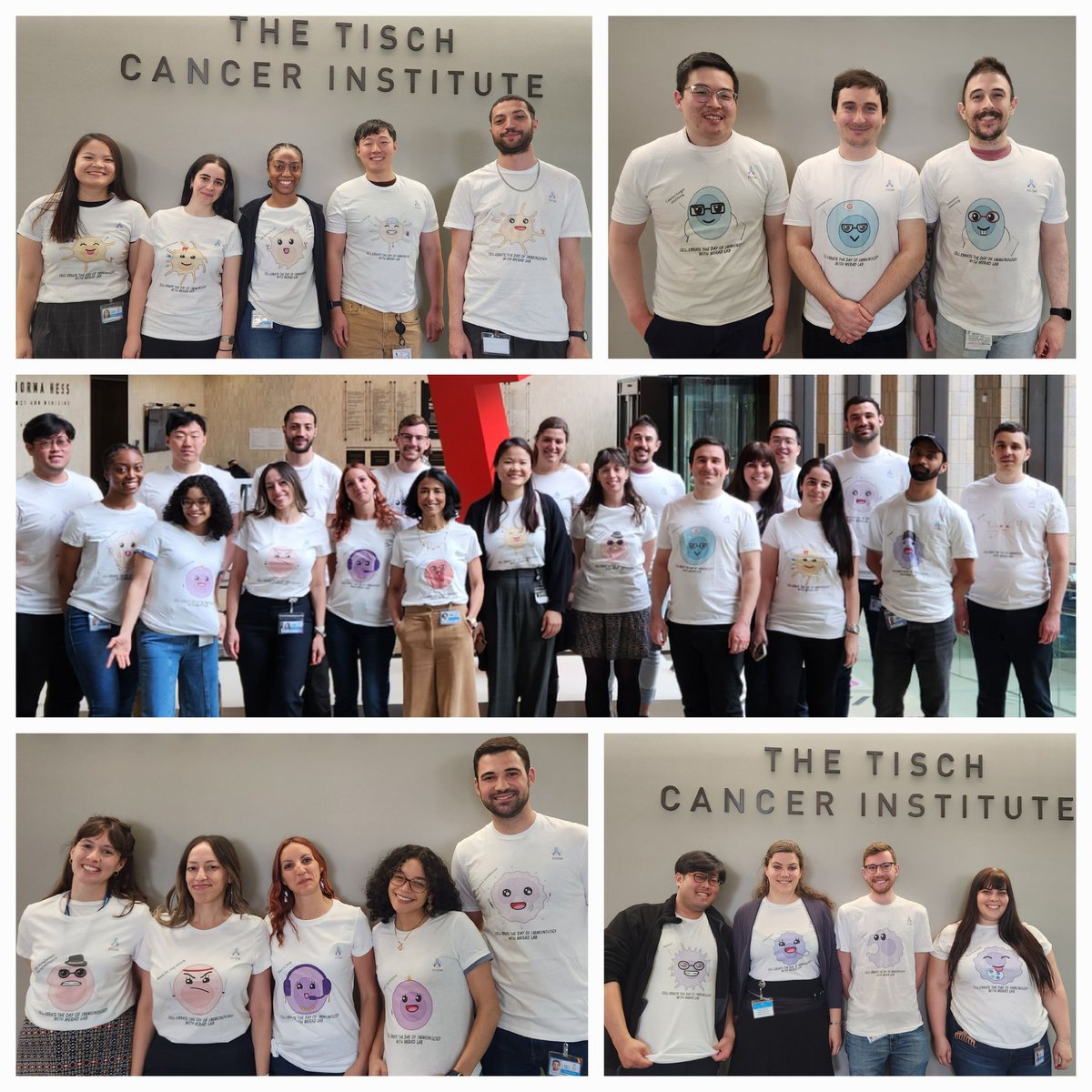 Jessica Le berichel (@jessleberichel) on Twitter photo The <a href="/MiriamMerad/">Miriam Merad, MD, PhD</a> lab is Cell-ebrating the #DayOfImmunology. <a href="/SinaiImmunol/">Lipschultz Precision Immunology Institute</a> #happycells. The <a href="/MiriamMerad/">Miriam Merad, MD, PhD</a> lab is Cell-ebrating the #DayOfImmunology. <a href="/SinaiImmunol/">Lipschultz Precision Immunology Institute</a> #happycells.