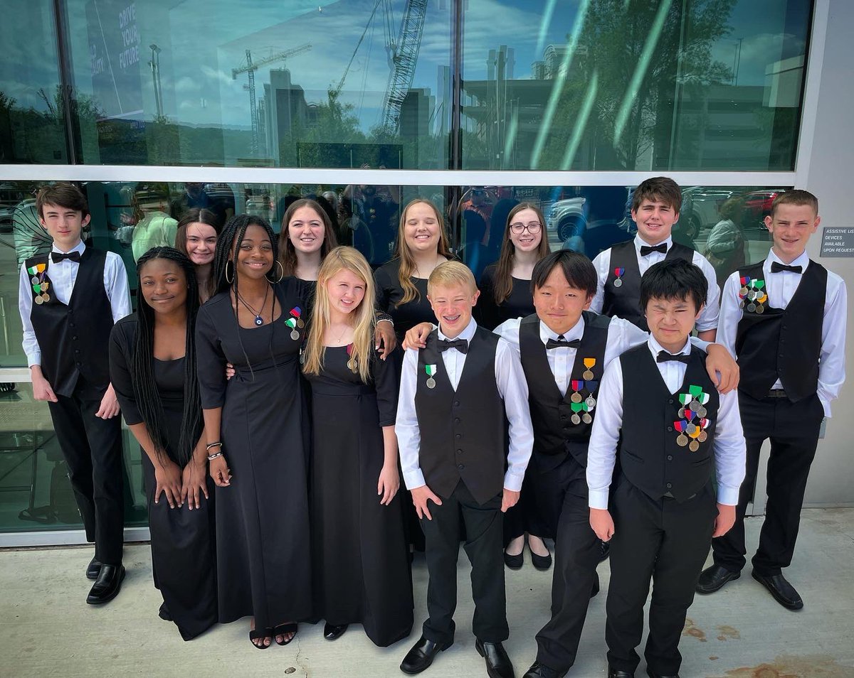 AJHSBands's tweet photo. So proud of all of our 13 AJHS students who represented us this weekend as members of the Alabama All-State Bands. congrats to Tripp Beasley and Ethan Sze for placing 1st in the state on their instruments, and Cricket Hayes - placed in the top HIGH school band! #ProudBandDad https://t.co/TeBFFgYsWC