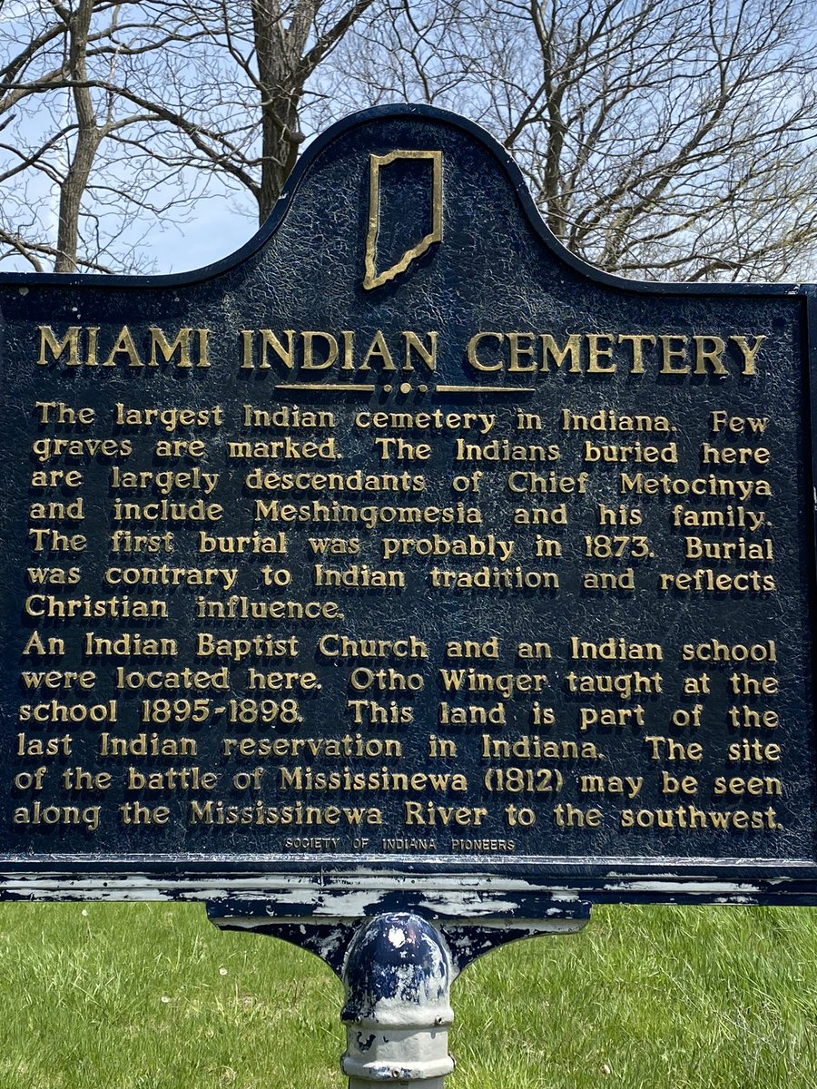 Another Otho Winger building, where he taught in a one room school before enrolling at Manchester.