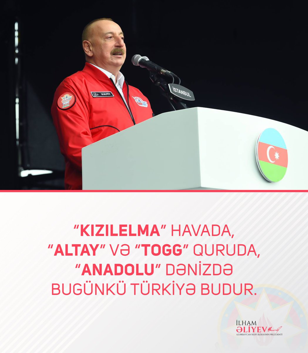 İlham Əliyev tweet media