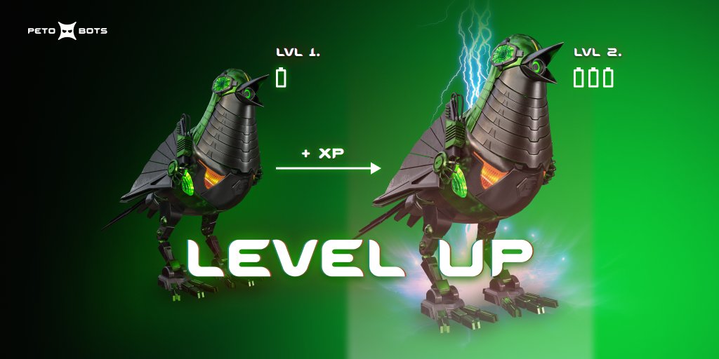 petobots's tweet photo. Traits, experience and Level Ups.

There are 2 distinct systems for level advancement:
1. Your in-game Canabot Level
2. Your Player Level. https://t.co/XAv2d2pWBV