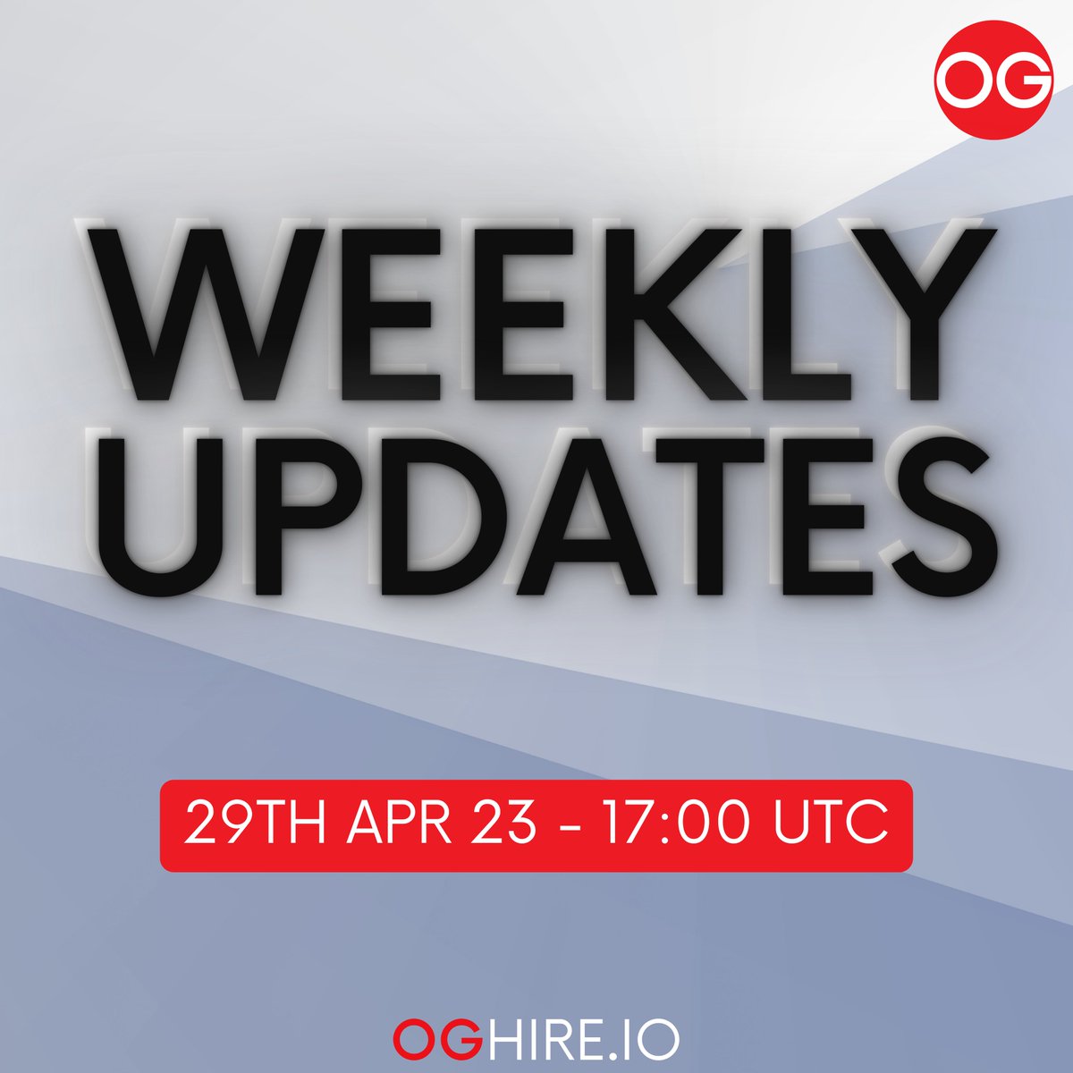 OGTokenOfficial's tweet image. OG WEEKLY UPDATES:
📣OG Team
⏲️1700 UTC
📆29-04-23

🎞 YouTube:
youtu.be/34Tq9Re8rks

#callingallOGs #AMA #OGhire #OGToken #OGexpo #OGexpoAPR23 #BNB #OG #OGmagazine #crypto #web3 #blockchain #expo