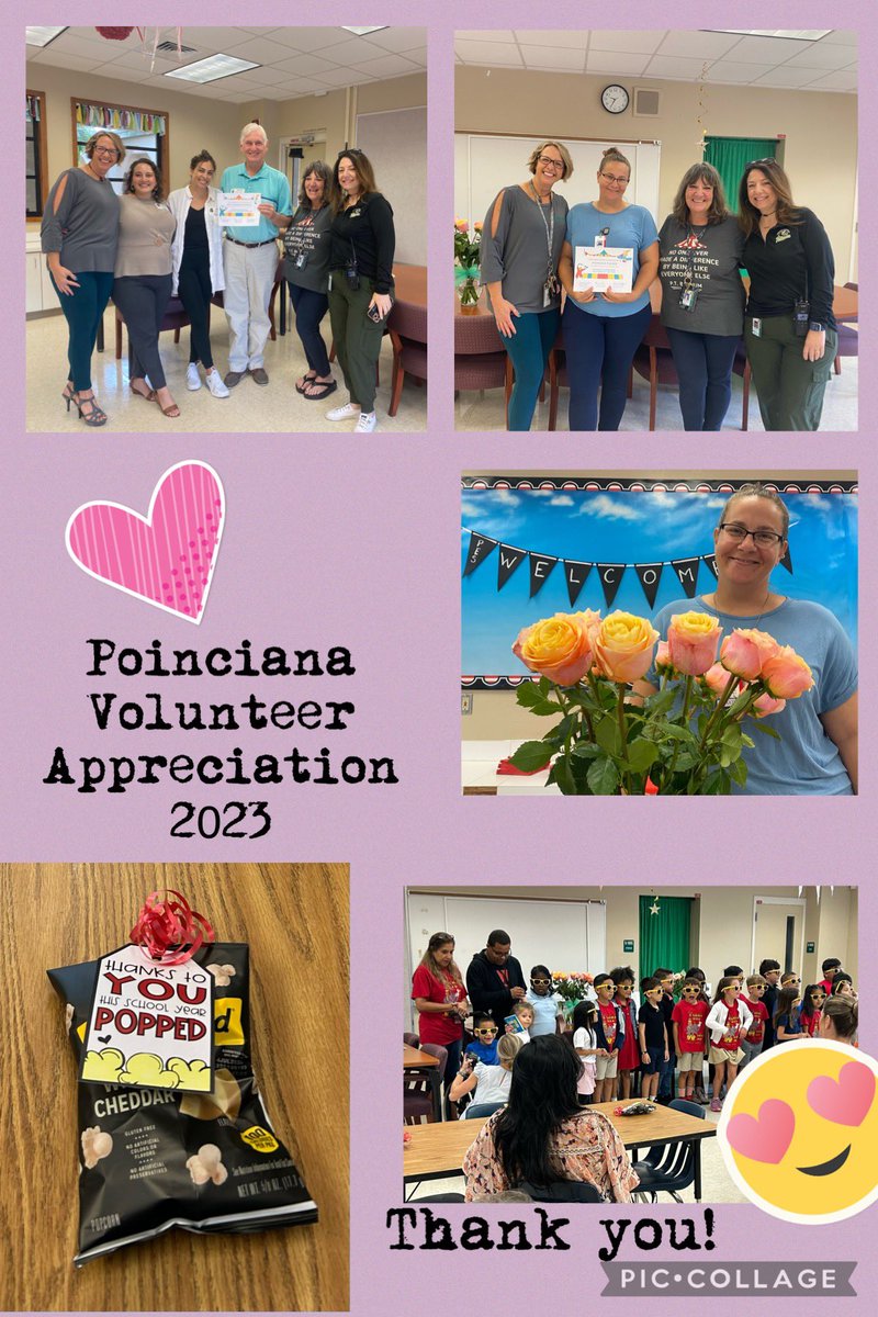 Volunteer Appreciation <a href="/PoincianaCCPS/">Poinciana Elementary</a> Volunteer of the Year, Stephanie Walker and Community Partner of the Year, Gulf Community Church #TheGulfRocks