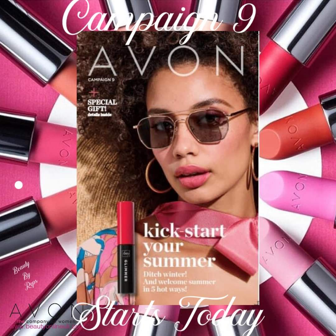 YourAvonRep4's tweet photo. Campaign 9 is now available 😍. Shop online today at https://t.co/0TpEGByLTj. #avonbrochure #shoponline #avonrepatl #makeup #fashion #fragrances #homegoods #jewelry #skincare https://t.co/jDhlgty51s