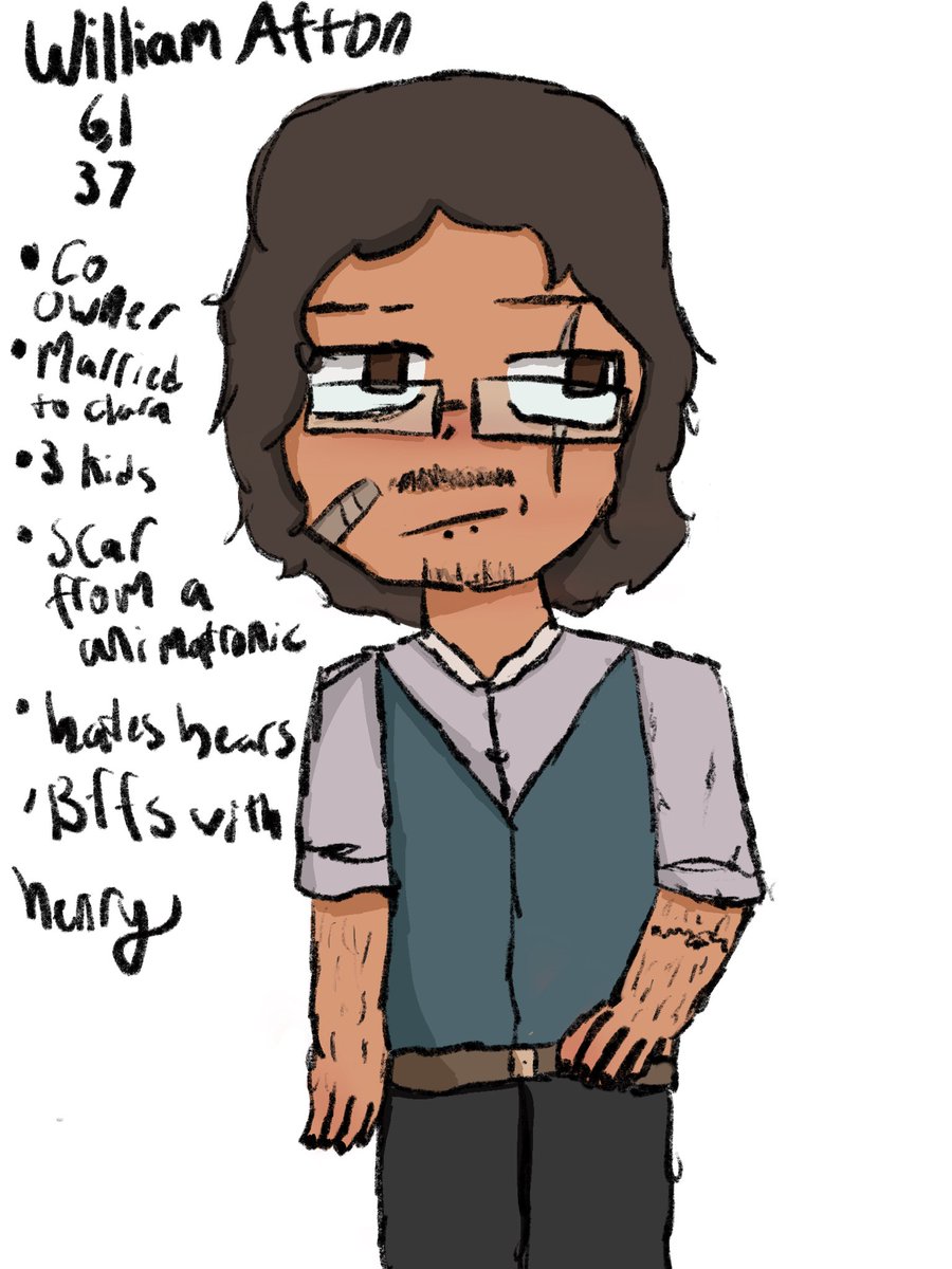 cheetodustco's tweet photo. Re-design of William Afton (art and design by Snowy) #cheetodustco #cheetodustcomics #fnafcomic https://t.co/wyJiHFnG1F