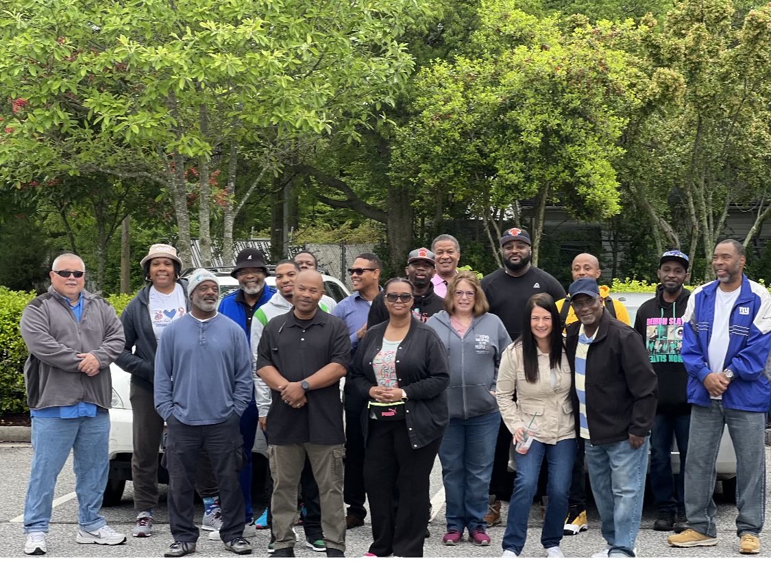 SenLouiseLucas's tweet photo. Portsmouth Sheriff Michael Moore is  canvassing the Churchland area with his staff to re-elect me to the 18th Senatorial District.  I will be the next Chairwoman of Senate Finance and Appropriations. Early voting will begin on May 5th and end June 17th. The Primary is June 20th. https://t.co/TCvqHHFqm8