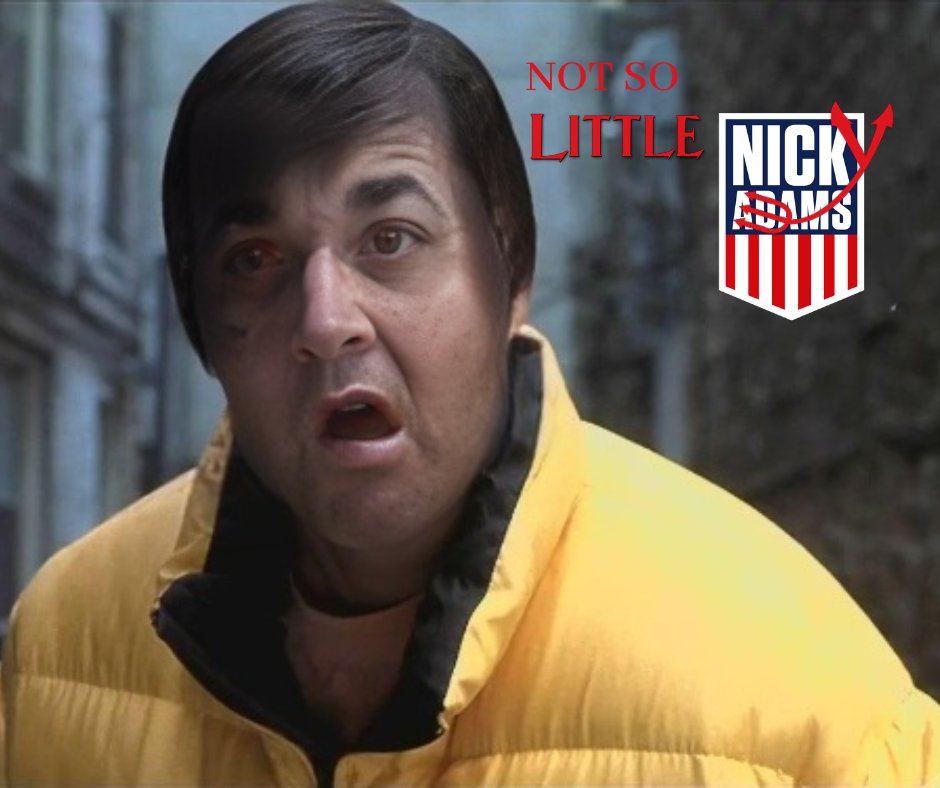 JosephLShelton's tweet image. Meet Not so Little Nicky Adams (@NickAdamsinUSA). His dad is Satan, he doesn't know who his mom is, and he is insecure about what he is doing.
#NickAdams #Republican #TrupCult