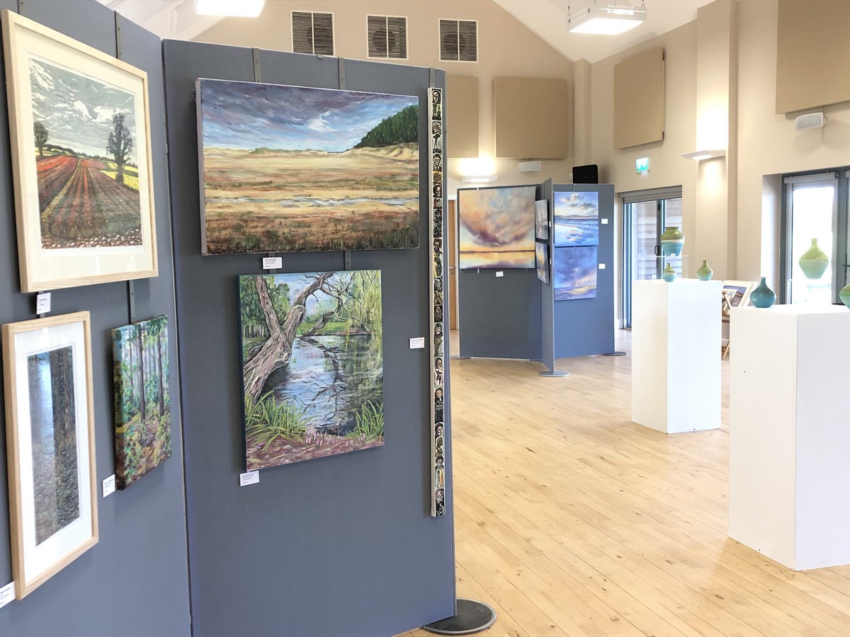 LouiseStebbing's tweet photo. Thanks to all the visitors today @ThornhamVillage we are back again tomorrow at ten. Come and say hello #art #norfolkcoast #WhatsOn https://t.co/Hb8kJ8v3q7