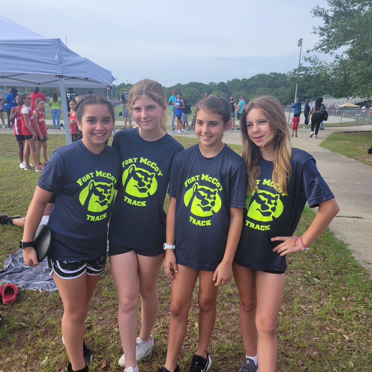 Congrats to all the track team members <a href="/fort_mccoy/">Fort McCoy School</a> who participated in the Middle School Track meet today ! We are so proud of you!