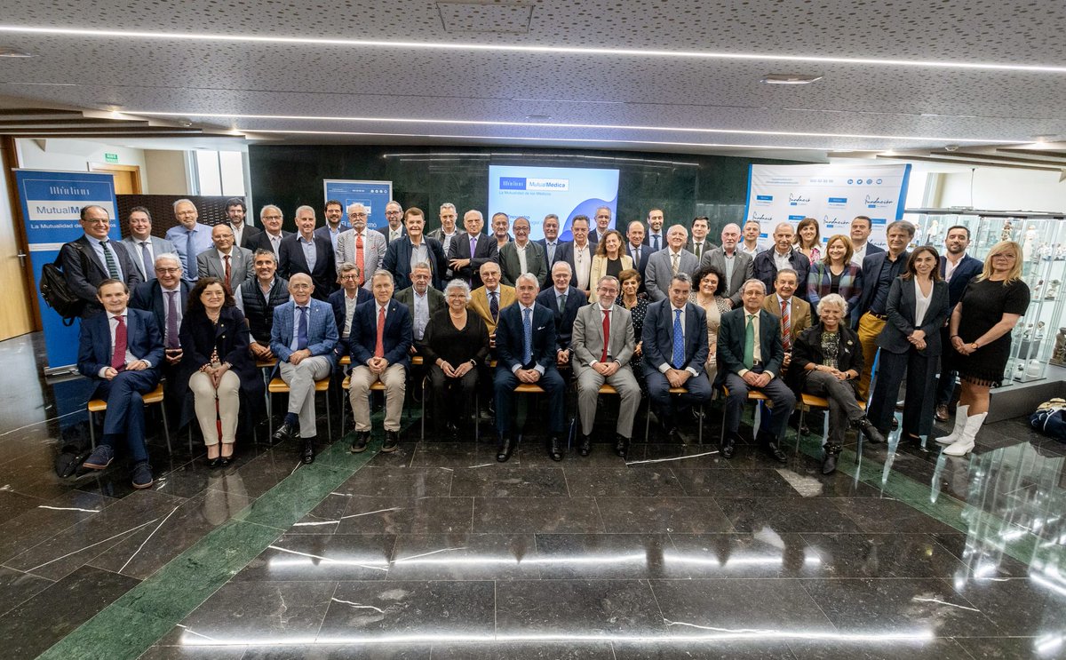 MutualMedica's tweet photo. Damos por finalizado el XII Encuentro del Órgano Colegial Asesor de Mutual Médica celebrado hoy en el Colegio de Médicos de Bilbao.
Han acudido 40 presidentes, vicepresidentes y representates de todo el país. https://t.co/2pZkvxDyWd