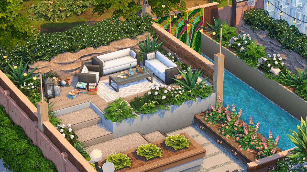 I might discovered my love for platforms 😍✨️ #TheSims4GreenhouseHavenkit