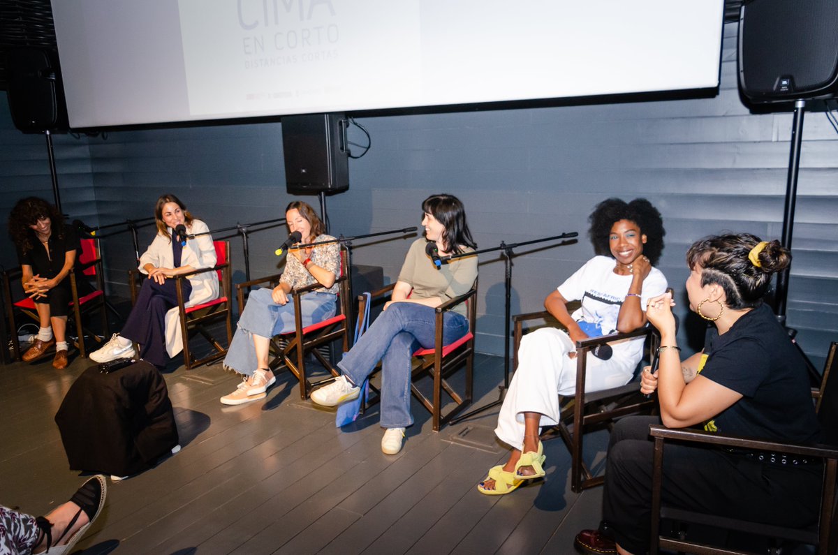 ¡Imágenes de la pasada sesión #CIMAENCORTO edición 'Humor feminista' celebrada el pasado miércoles en @cinetecamadrid!
