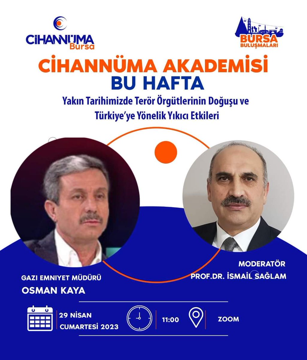 Gazi Emekli Emniyet Müdürü Osman  Kaya Bey ile yakın tarihimizde terör örgütlerinin  doğuşu ve kirli  ilişkilerini akademik  bir  düzlemde öğrencilerimizin  yüksek  ilgisiyle konultuk.