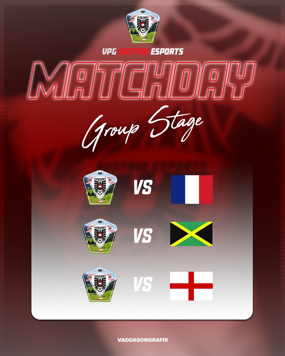 Heute ist es soweit! Die @pro_fifaleague WM startet.
Unsere Spiele: