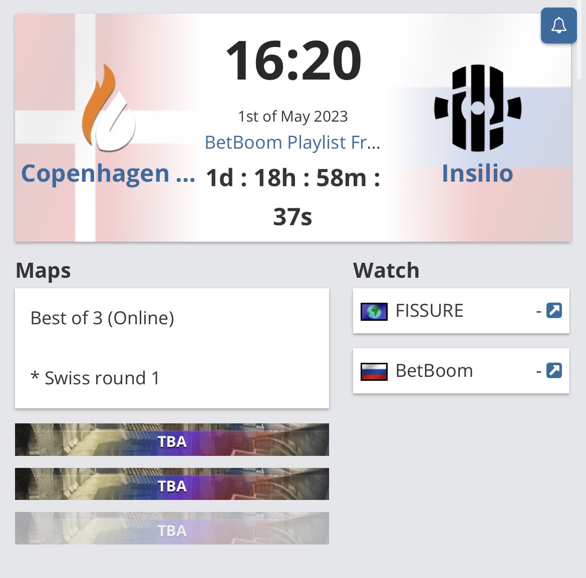 Insilio (@insiliocs2) on Twitter photo Weโ re back to the action tomorrow!
First match vs <a href="/CPHFlames/">Copenhagen Flames</a> at <a href="/betboomru/">BetBoom</a> Playlist Freedom 2023!
#GOGOINSILIO Weโ re back to the action tomorrow!
First match vs <a href="/CPHFlames/">Copenhagen Flames</a> at <a href="/betboomru/">BetBoom</a> Playlist Freedom 2023!
#GOGOINSILIO