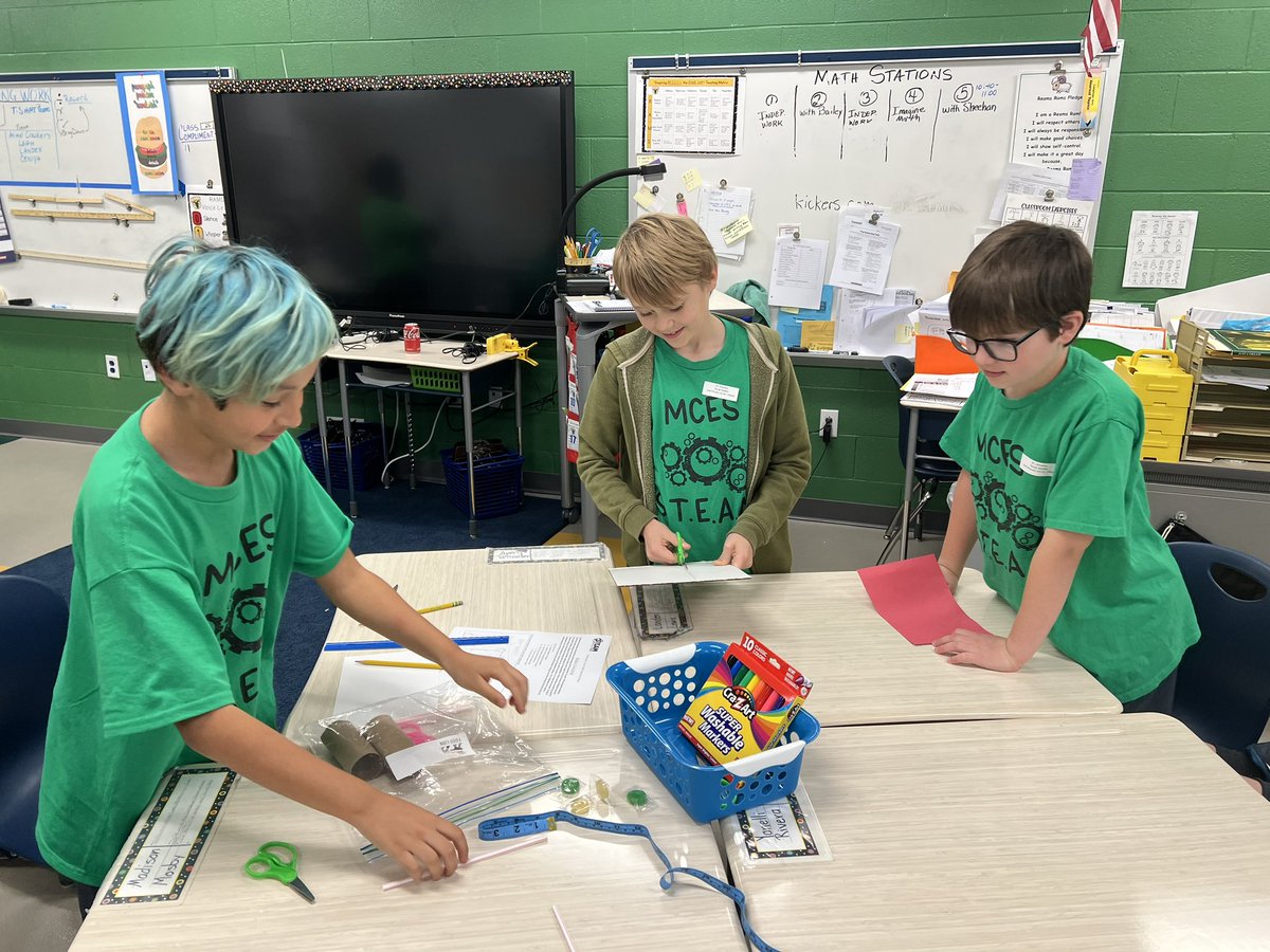 What a FUN day of STEAM at Reams today! All four schools deserve kudos - Salem, MCES, Davis, and Reams were amazing and worked so hard! The encouragement and kindness btw the kids was my favorite part ❤️ Thanks for the invite!