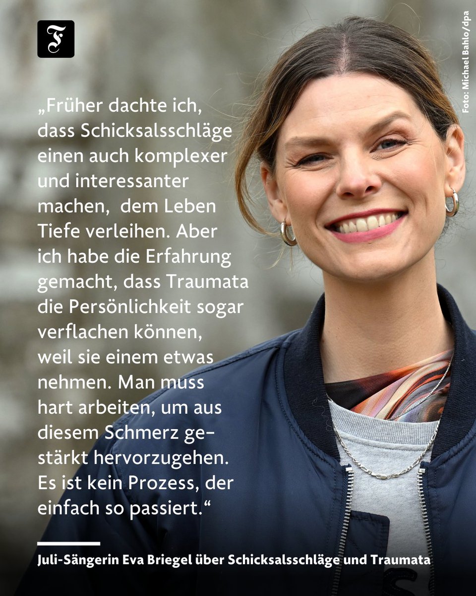 Wie prägen uns Traumata und Schicksalsschläge? <a href="/sa_m_o_/">Sarah M Obertreis</a> hat darüber mit Eva Briegel von der Band #Juli gesprochen. trib.al/hq53tRF