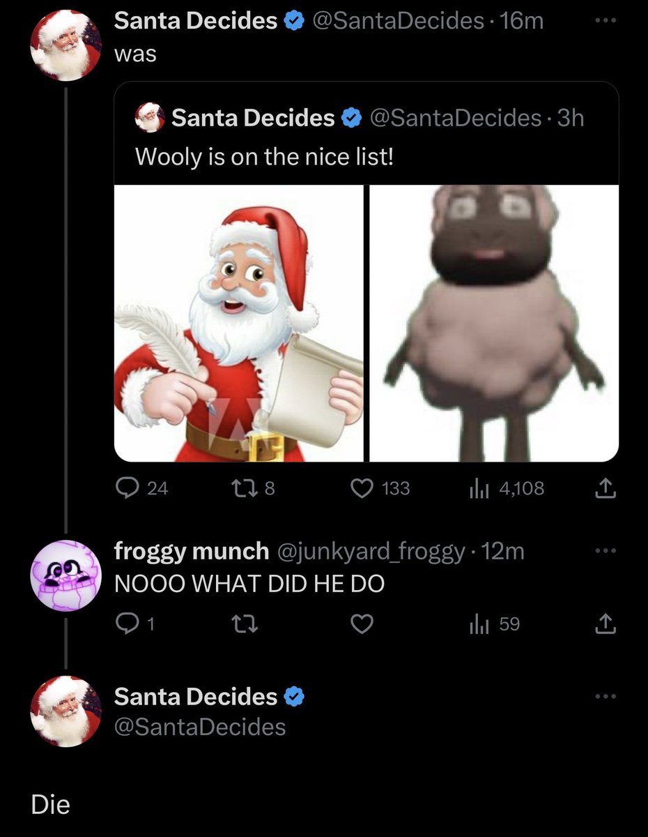 SantaDecides's tweet photo. https://t.co/FIcykUxTSR