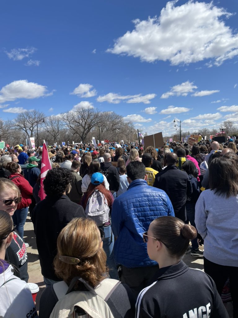 saskedchat's tweet photo. At the rally for Public  Education. Schools need funding. Children need support. Teachers need support. “The winds of change are in the air”. @SaskTeachersFed #SaskEdChat. https://t.co/oZVaJqy0xd