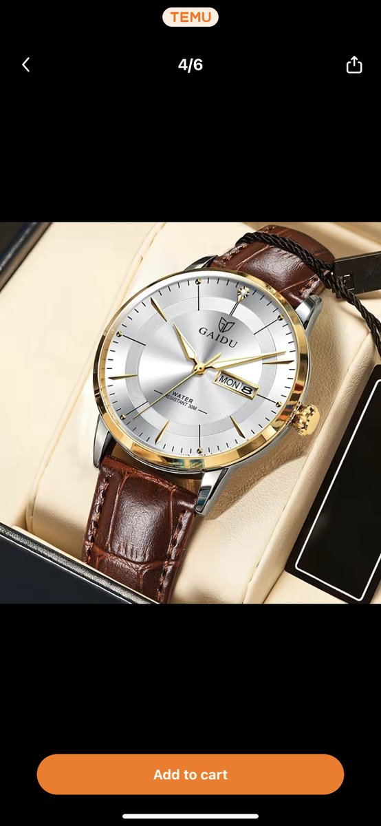 SMC_HQ's tweet photo. GAIDU Men’s fashionable watch
Wear it for an occasion, or just a day out!

$80 - DM for more info

#mens #men #mensfashion #wristwatch #deal #deals #gooddeal #gooddeals #watch #watches https://t.co/lchLO2bLkQ