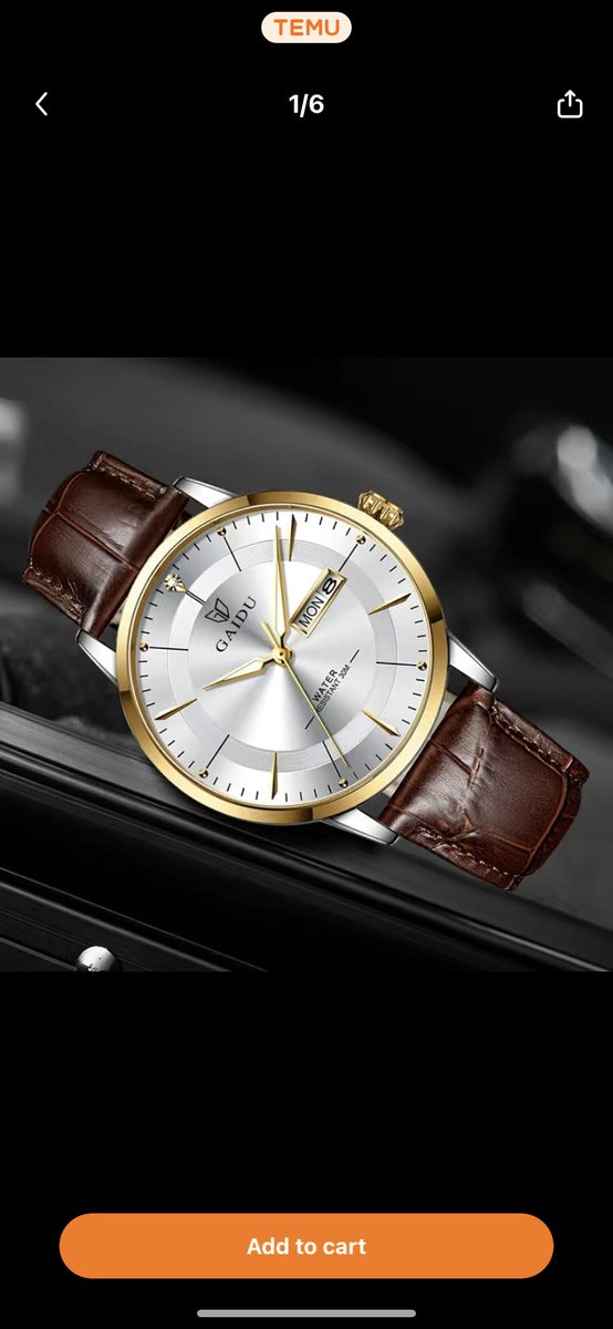 SMC_HQ's tweet photo. GAIDU Men’s fashionable watch
Wear it for an occasion, or just a day out!

$80 - DM for more info

#mens #men #mensfashion #wristwatch #deal #deals #gooddeal #gooddeals #watch #watches https://t.co/lchLO2bLkQ