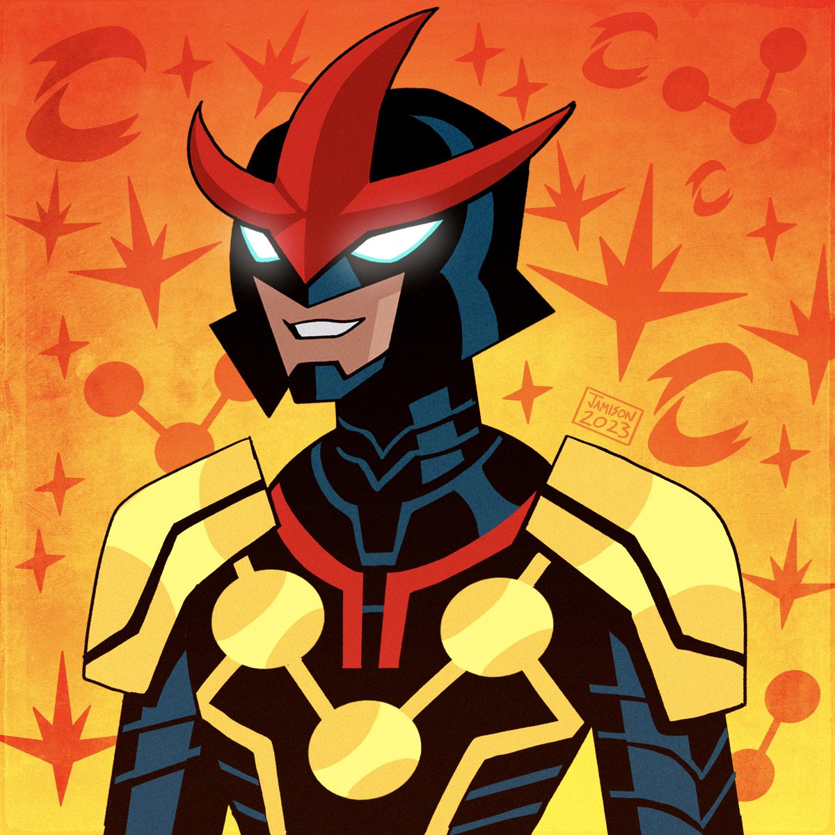 Dajam22's tweet photo. NOVA (Sam Alexander) Commission 1/6. Thank you @DukeOfGotham 💥 I think this was the first time I’ve drawn any version of the nova character! 

#Nova #SamAlexander #Marvel #NovaCorps #Cartoon #Comics #commission https://t.co/UgjD2gLvD0
