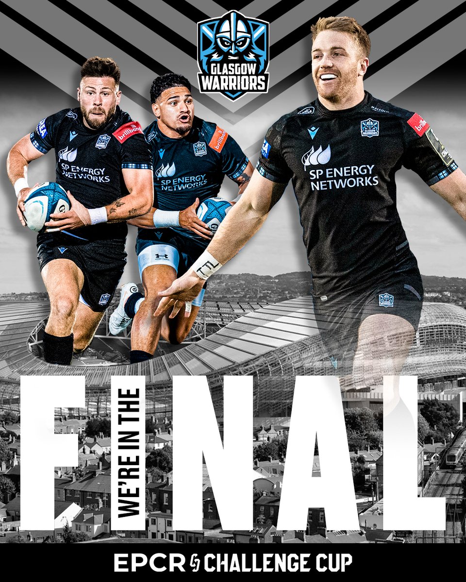Your Glasgow Warriors are <a href="/ChallengeCup_/">EPCR Challenge Cup</a> finalists!