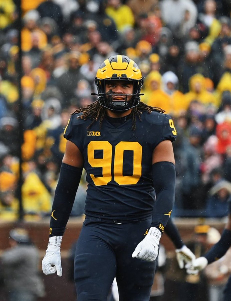 SeattleONTap's tweet photo. Fifth round gem again? 👀 

With the No. 151 pick in the 2023 #NFLDraft , the Seattle Seahawks select...

Mike Morris, DE, Michigan. https://t.co/l8egD3Zv3r
