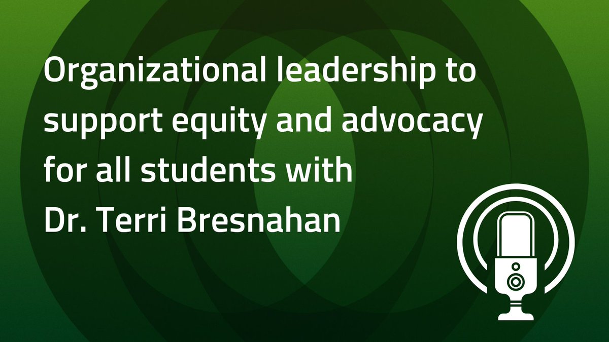 How might school districts design programs that help teachers work with growing numbers of English Language Learners? How is equity and advocacy work connected to school leadership? 
Listen now 🎧 bit.ly/41IXO35 #ELL #EdTech #MLL #Advocacy #Education  #EdChat #Tlchat
