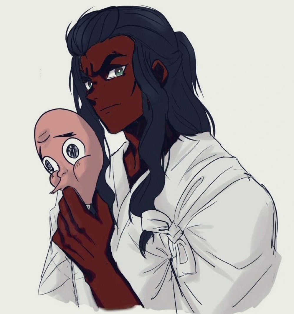 STUDSWORDSMITH's tweet photo. ᅠᅠ
Great grandfather? What the hel—Ahh so he’s the grandson of that brat. Well he doesn’t seem so bad, hopefully he doesn’t break his swords like a certain great grandfather 

❛Likewise brat, come to me if you need a sword.    .    . 𝐉𝐮𝐬𝐭 𝐝𝐨𝐧’𝐭 𝐛𝐫𝐞𝐚𝐤 𝐢𝐭 ❗️💢❜ https://t.co/n7s6wPUrXd