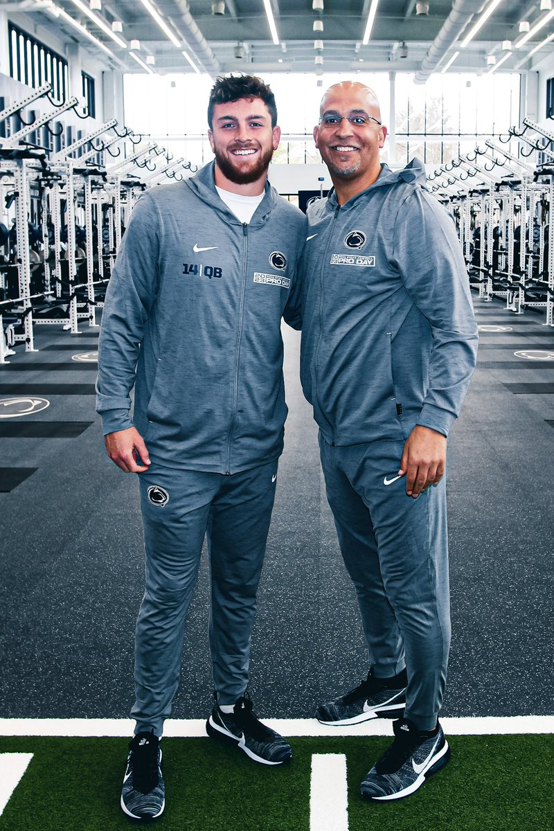 coachjfranklin's tweet photo. Congratulations Sean! You have represented Penn State &amp; our football program with honor. We appreciate everything you have given to Penn State.
#WeAre https://t.co/YL5IbfpzSe