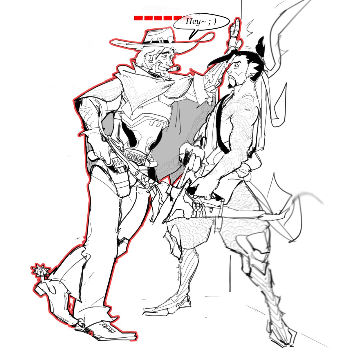 graystreet003's tweet photo. Beware the enemy
#Overwatch #Hanzo #ColeCassidy #McCree https://t.co/JwaZ6vITpX
