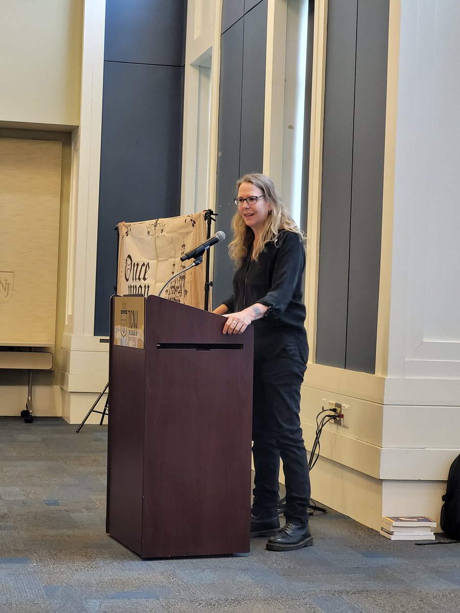 On censorship: 'There's a blank space where the empathy should be. It's like hiding all the fire extinguishers and then torching the school.' @AS_King @NJCTENews #NJCTE #NJCTE23