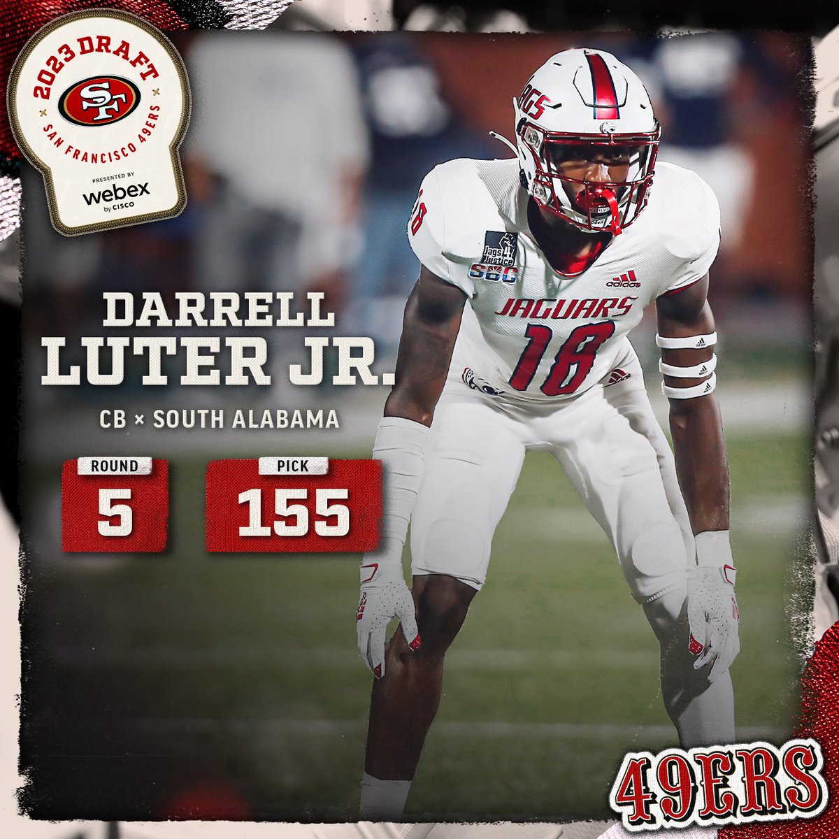Welcome to the squad! <a href="/Luter01_/">darrell luter</a>

#FTTB x #49ersDraft