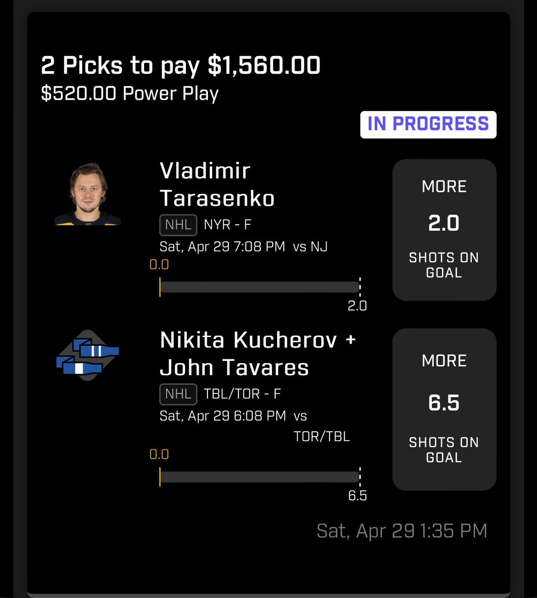 CLUTCHCASH1's tweet photo. #NHLPlayoffs getting heated 🔥. This should do the trick #prizepicks #GamblingTwiiter #sportsbettingpicks https://t.co/vLqgl4TLsQ