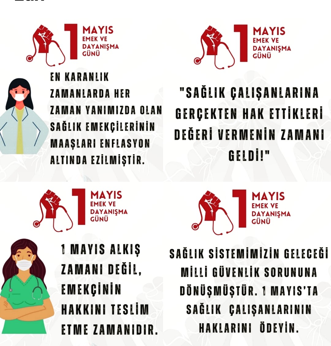 Hepsen_Dbakir's tweet photo. 657 sayılı Devlet Memurları Kanuna tabi sağlıkçıların eğitim ve emeğini siyasi partilerin arka bahçesi gibi duran sarı sendikalara gerekli cevabı 1 mayısta taksim meydanında hep birlikte verelim !
#Memur1MayısıBekliyor https://t.co/Fp1QOPvQmk
