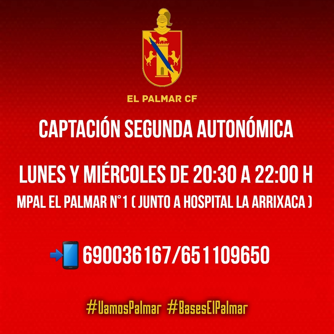 💣💣🔴⚪

Tendremos filial el año que viene !! 

<a href="/treceraG13/">Trecera.com ⚽️</a>

#VamosPalmar #BasesElPalmar