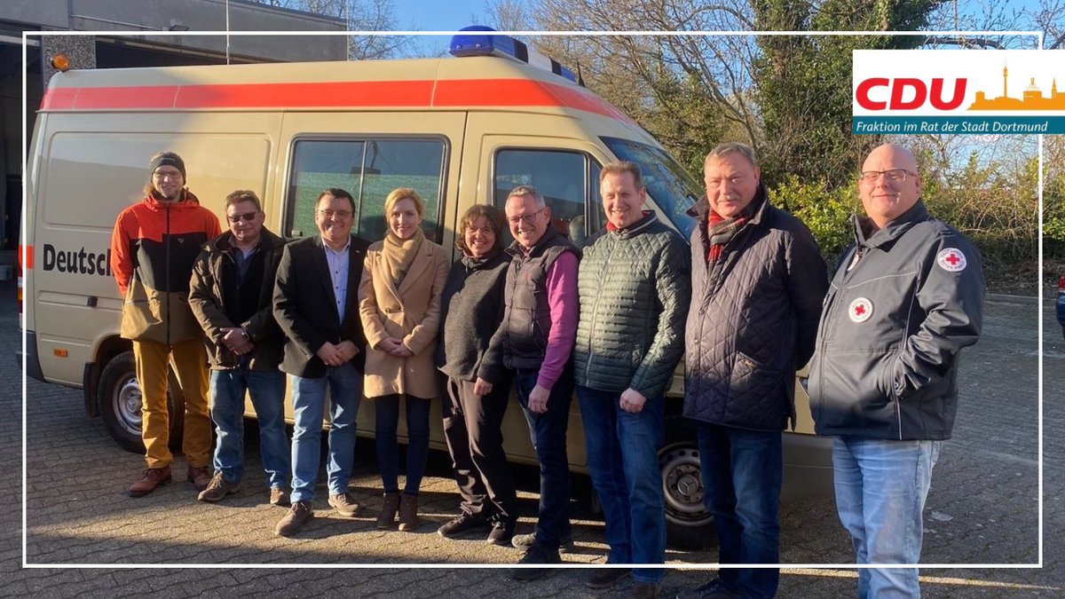 ⛑️🤗 Einfach mal Danke sagen: CDU und GRÜNE besuchen DRK Rettungsdienst: cdu-fraktion-dortmund.de/artikel/einfac…