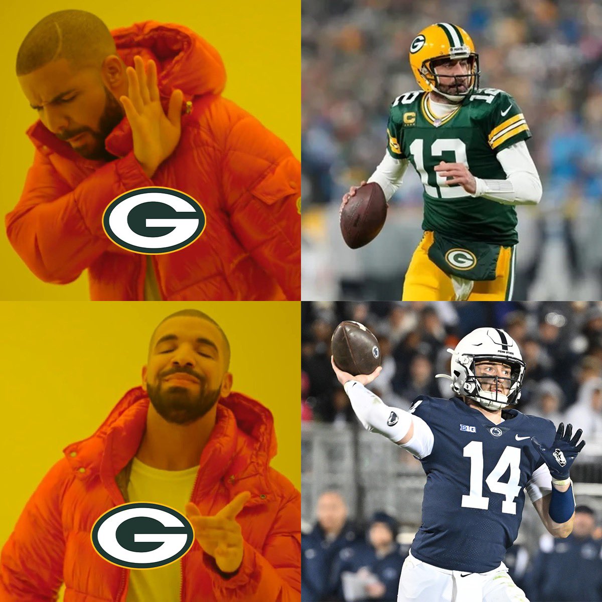Barstool Penn State on Twitter "Next Aaron Rodgers