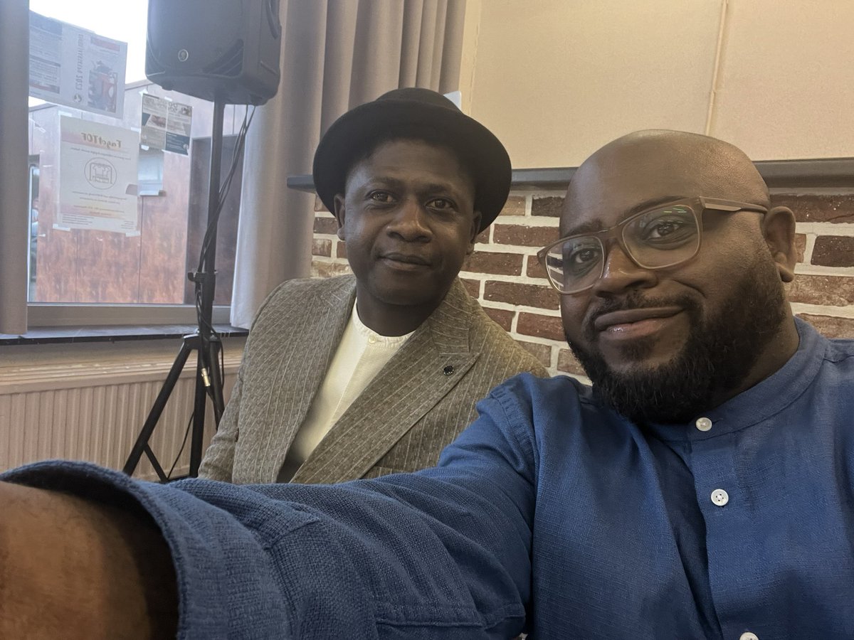 Today and for the first time I met my brother and friend Prince Jr Carl. What a feeling!!!!! What a joy!!!!! We will brainstorm and #Cameroon will hear from us. Activism is getting the better of Ambazonia going forward