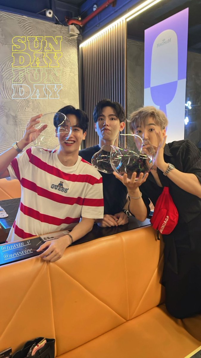 TOMOHIDE01's tweet photo. cr. wavekhoo
#Tawan_V #Newwiee #เตนิว #TayNew1stFMSG https://t.co/30E7sFhCw0
