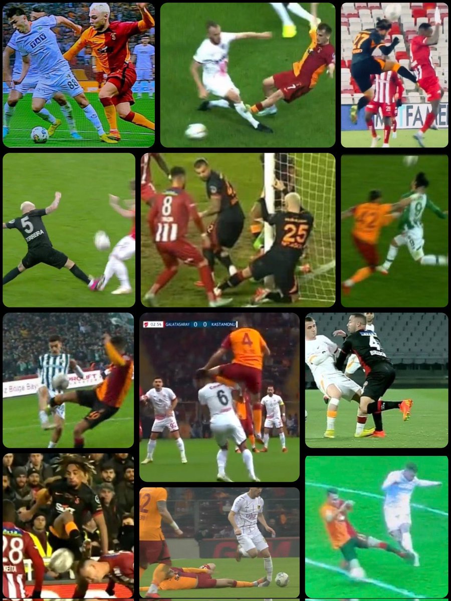 Galatasaray, ligde 7 aydır kırmızı kart görmüyor.

#ÇifteStandartVAR