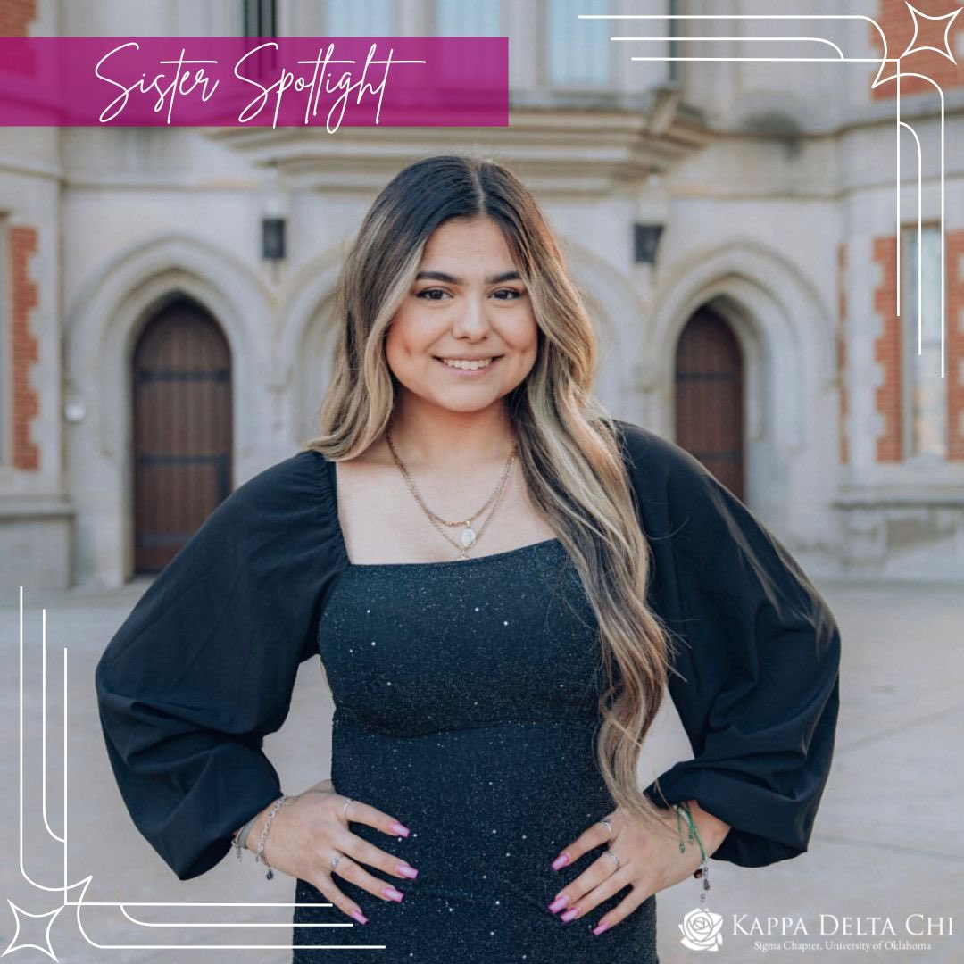 oukdchi's tweet photo. ✨SISTER SPOTLIGHT✨

We would like to highlight our sister Alejandra “Kyanite” Garcia for her participation in the inaugural Miss Purple and White Scholarship Pageant! https://t.co/EUF3aNwRnP
