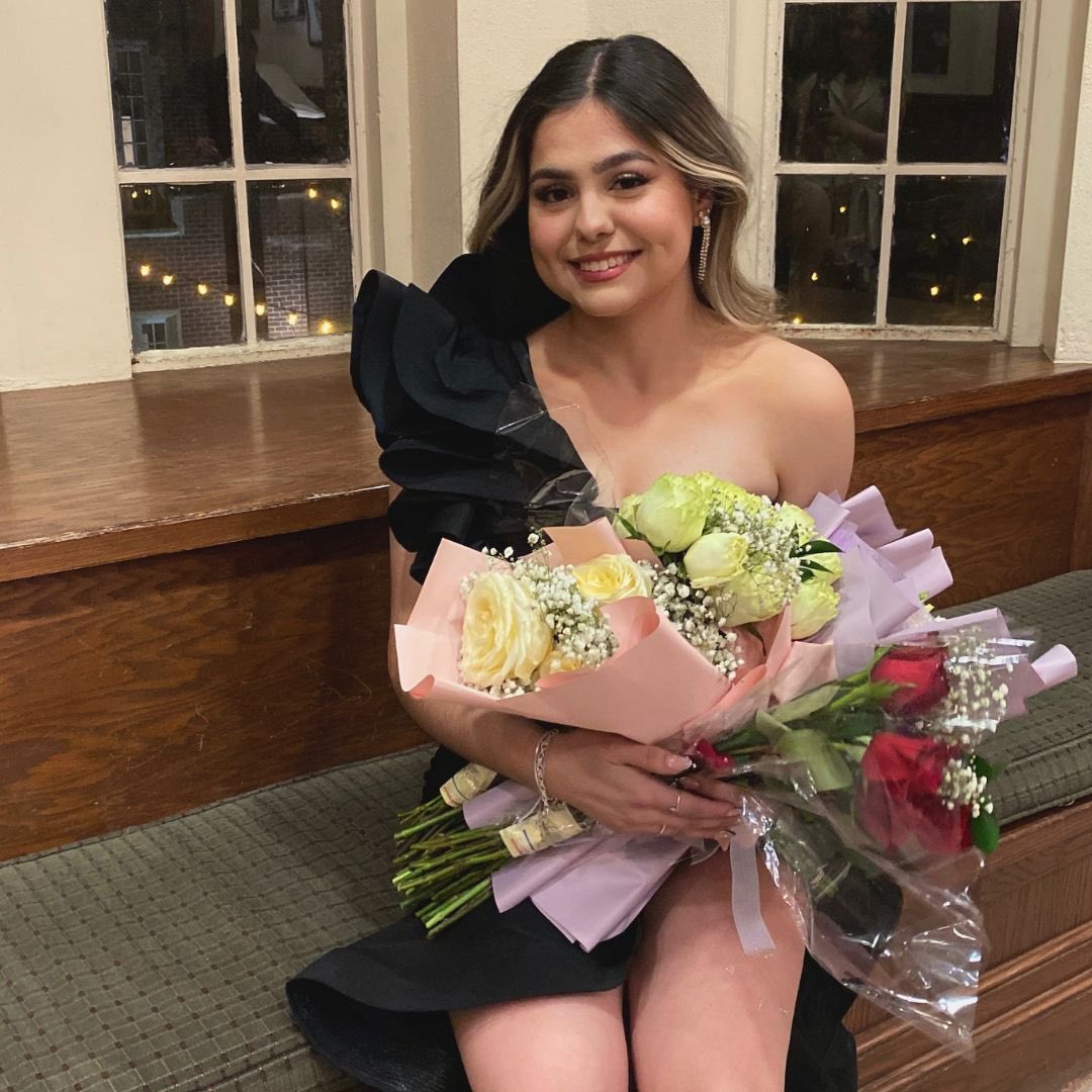 oukdchi's tweet photo. ✨SISTER SPOTLIGHT✨

We would like to highlight our sister Alejandra “Kyanite” Garcia for her participation in the inaugural Miss Purple and White Scholarship Pageant! https://t.co/EUF3aNwRnP